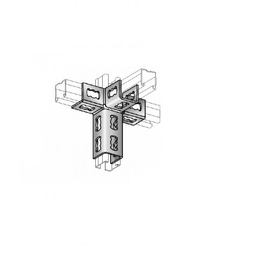 Соединитель MQV 4_3 Соединитель профиля MQV-4/3 D