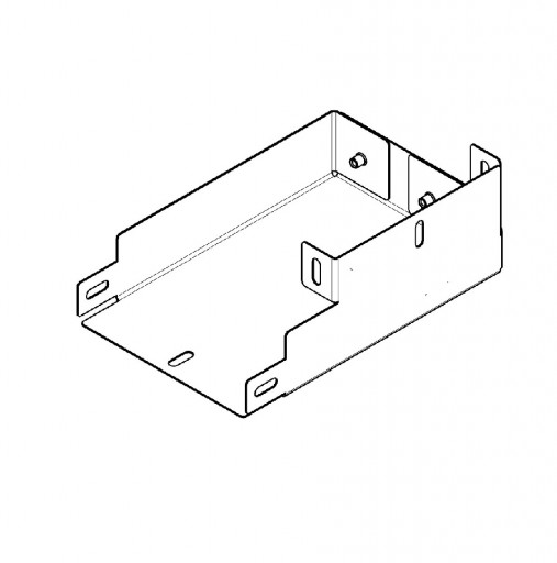 Угол вертикальный внутренний с разворотом трассы правый UVRK90 50*50 (1,0)