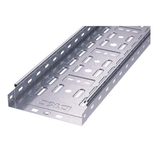 Лоток перфорированный DKC H50 1-1,5мм 4000-6000мм ZL Лоток перфорированный 50x50х4000, 1,0 мм, цинк-ламельный