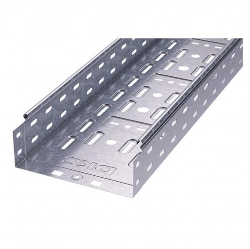 Лоток перфорированный DKC H80 1-1,5мм 4000-6000мм ZL Лоток перфорированный 80х80х4000, 1,0 мм, цинк-ламельный