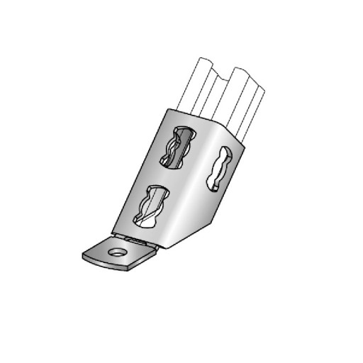 Опорный элемент MQP-45-F Рельсовая опора MQP-45
